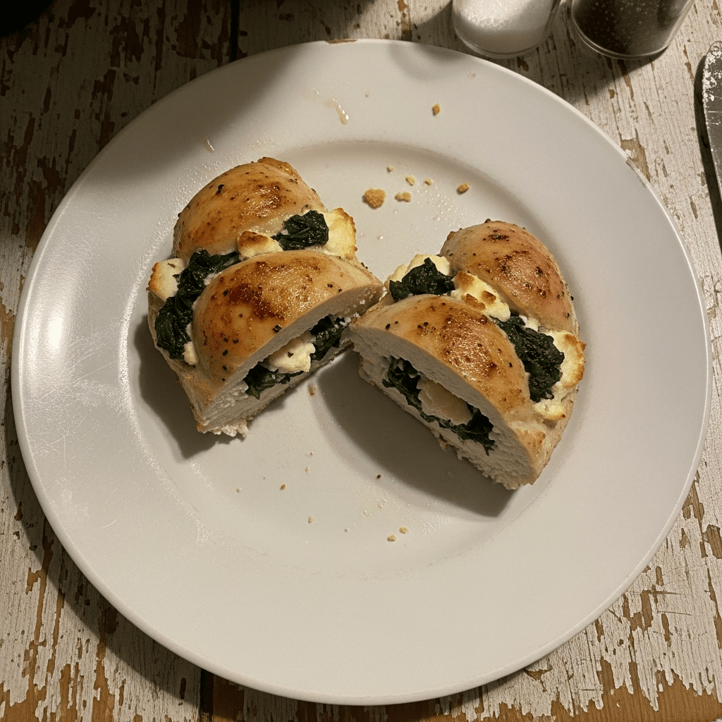 Savory Spinach and Feta Stuffed Chicken