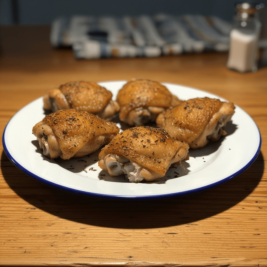 Savory Herb Roasted Chicken Thighs