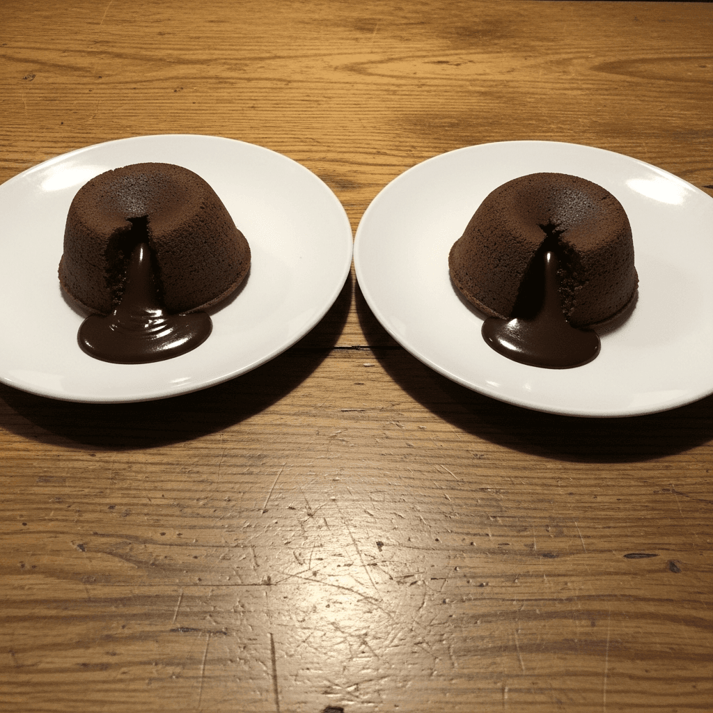 Warm Chocolate Lava Cakes