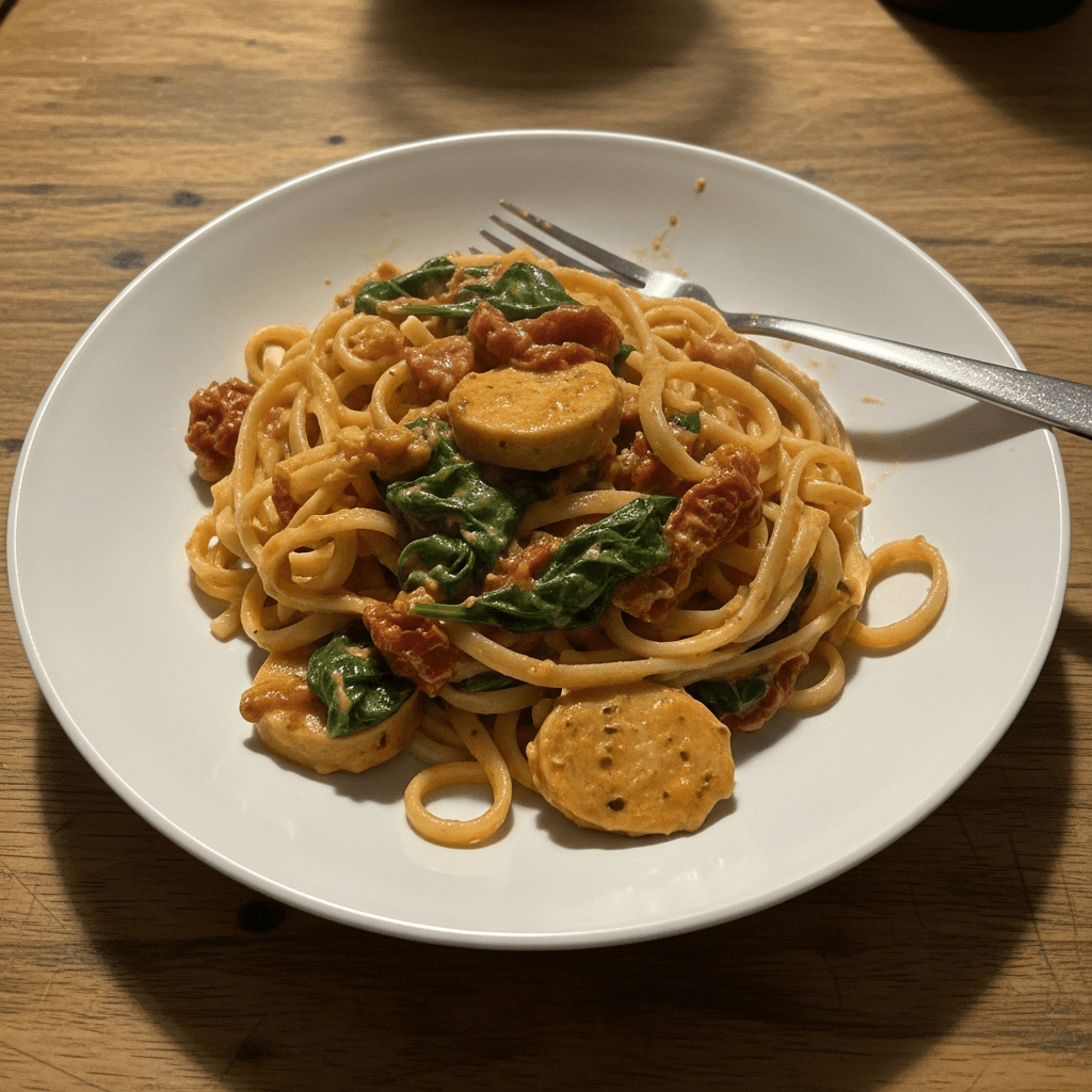 One-Pan Creamy Tuscan Pasta
