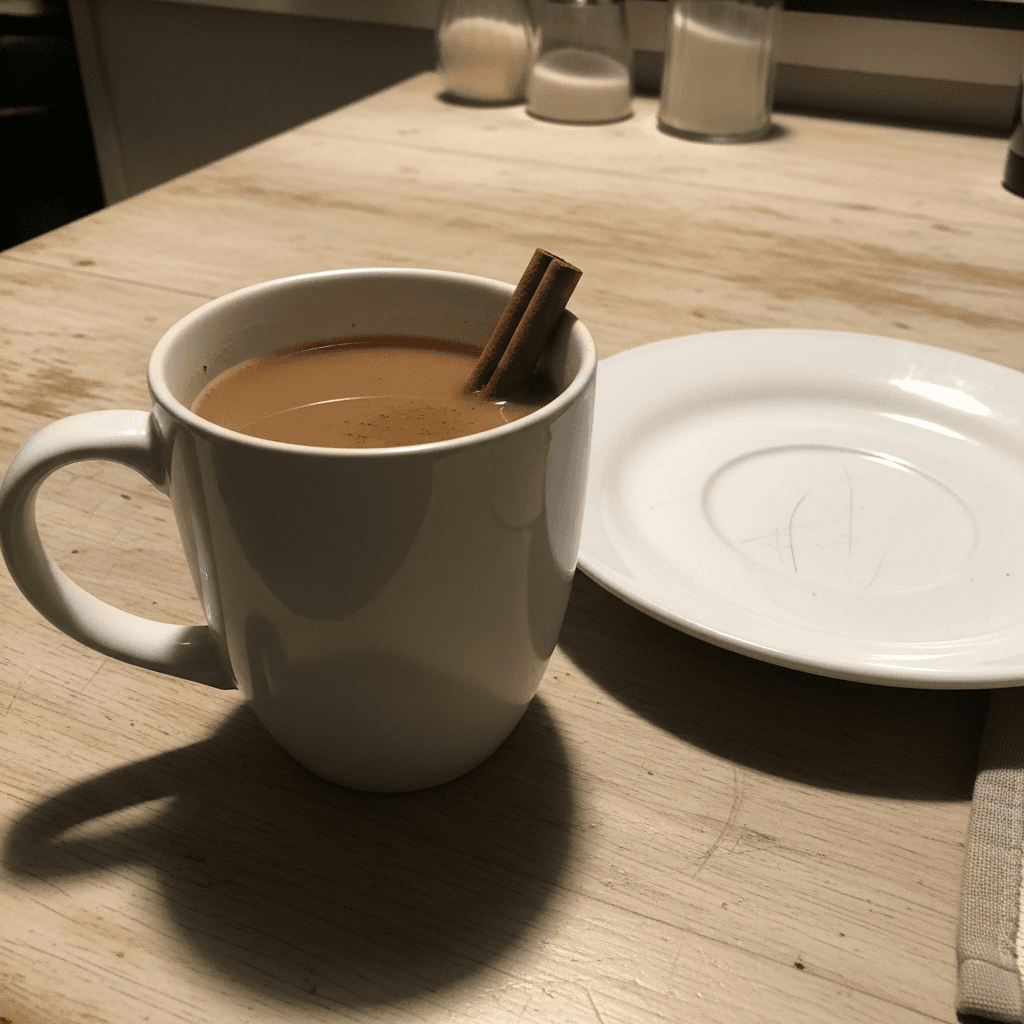 Warm Chai Spiced Tea