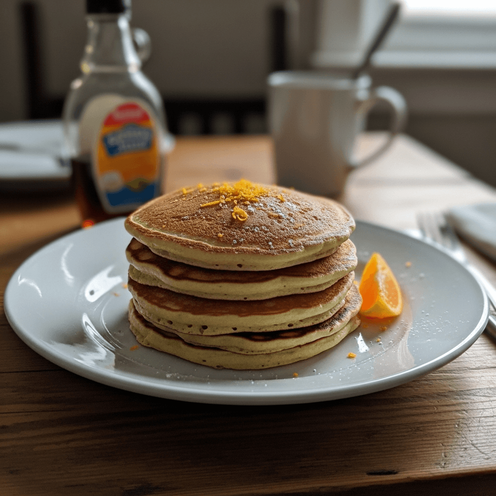 Sunny Morning Citrus Pancakes