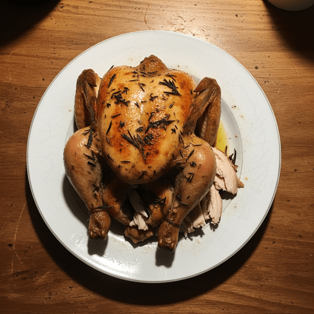 Nana Beth's Savory Herb-Infused Roast Chicken