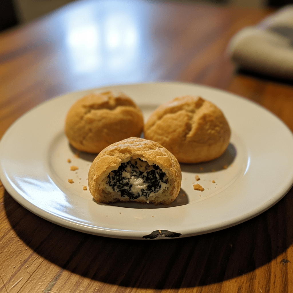 Nana Beth's Savory Spinach and Cheese Puffs