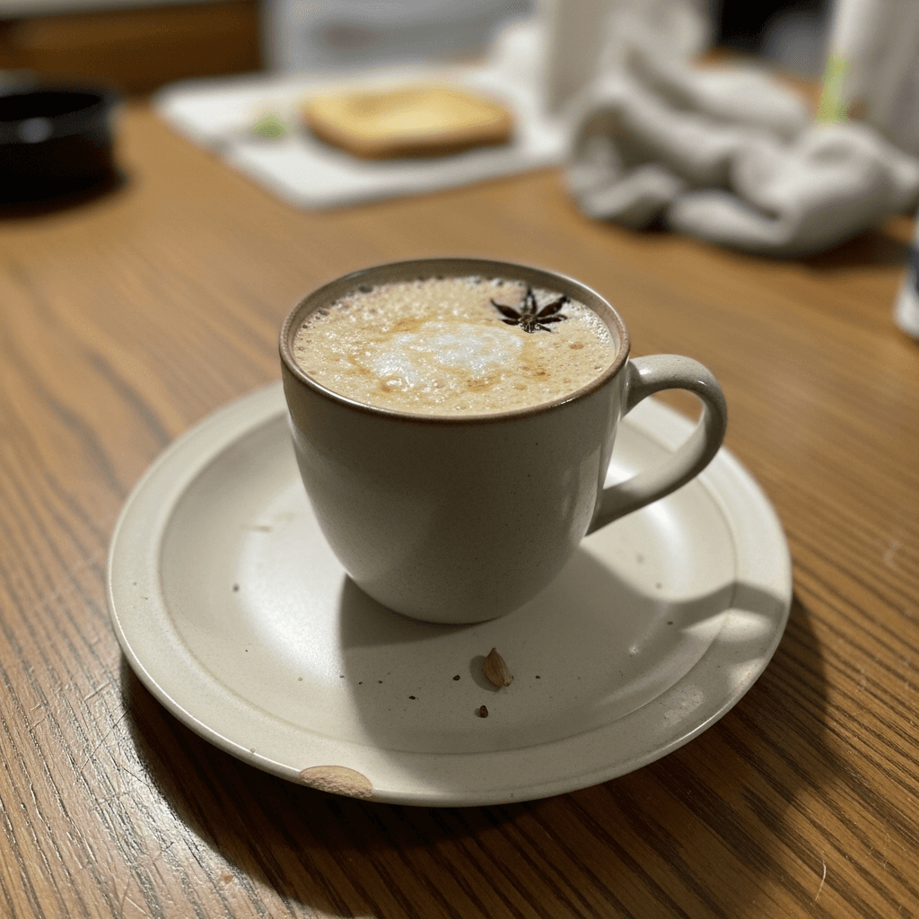 Maple Vanilla Chai Latte