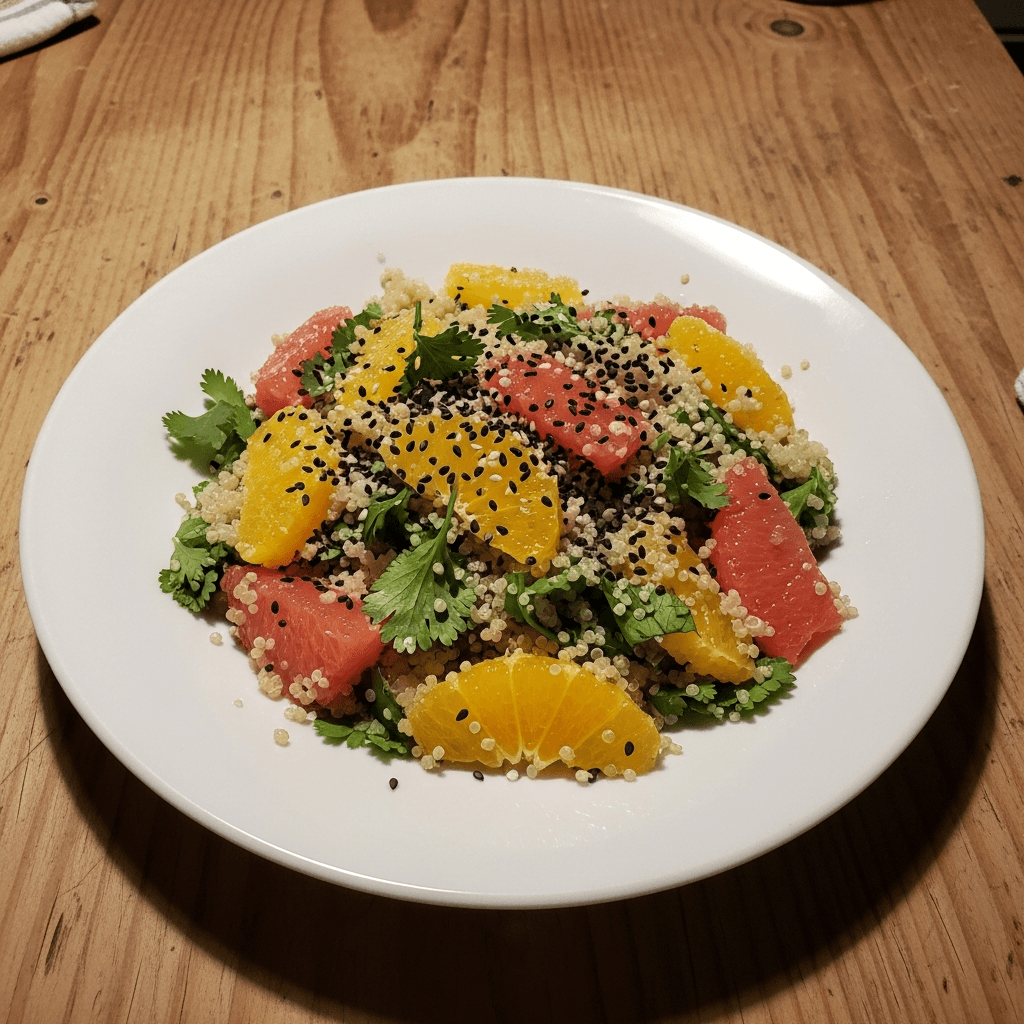 Sunny Citrus Quinoa Salad