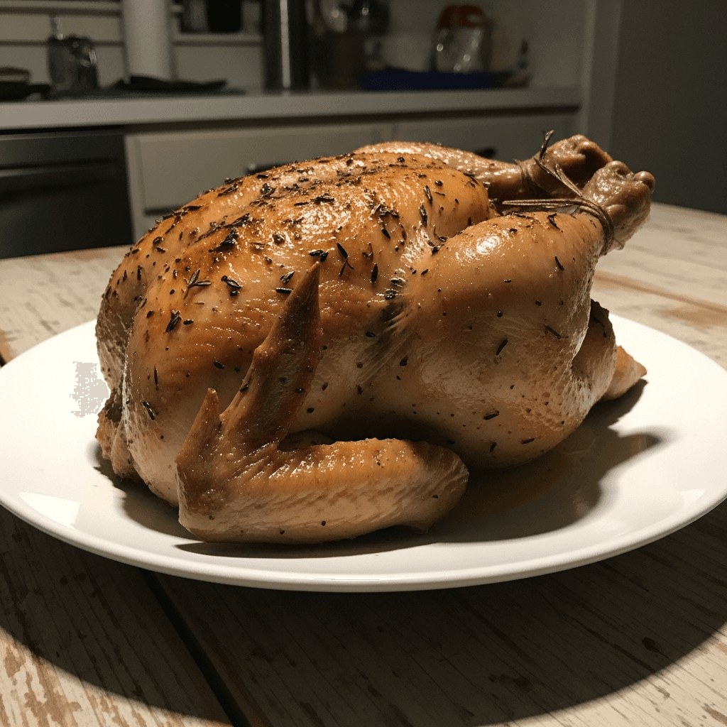 Nana Beth's Savory Herb-Infused Roasted Chicken