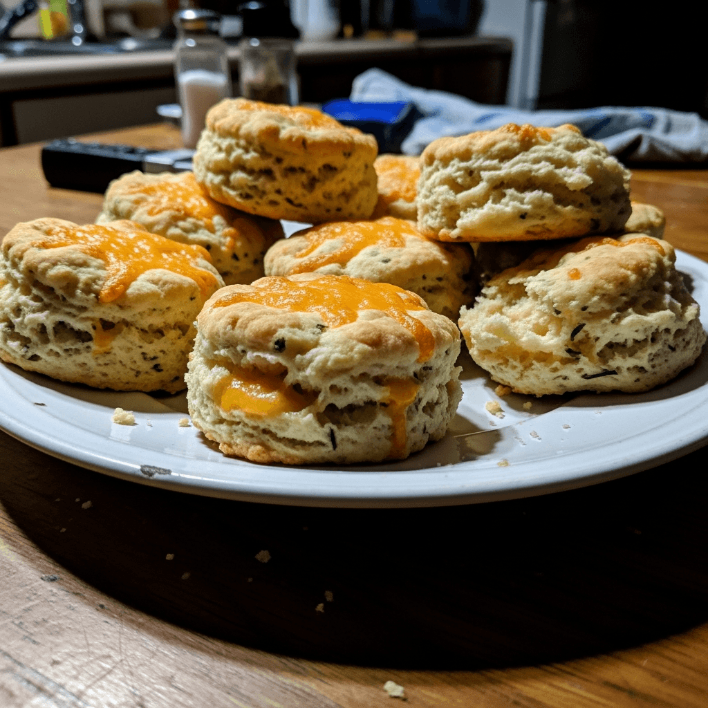 Nana Beth's Savory Cheddar and Herb Biscuits