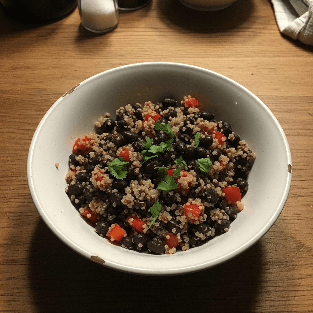 Hearty Quinoa and Black Bean Bowl