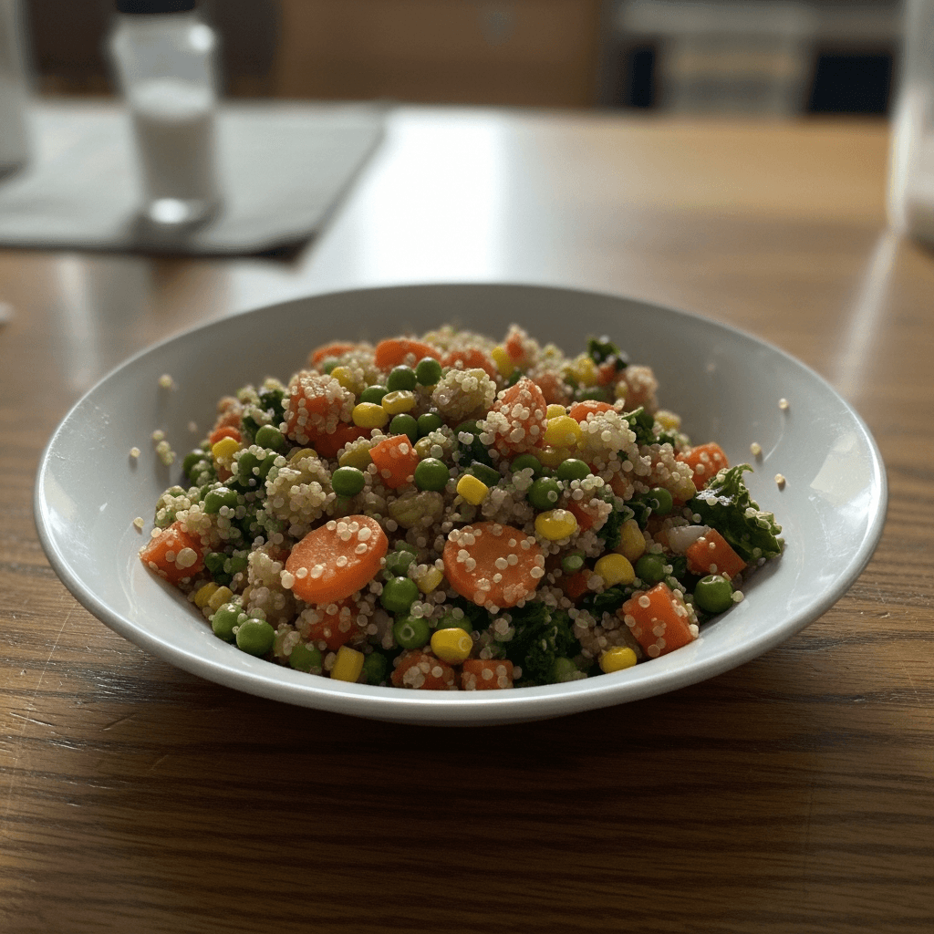 Nana Beth's Hearty Vegetable Quinoa Bowl