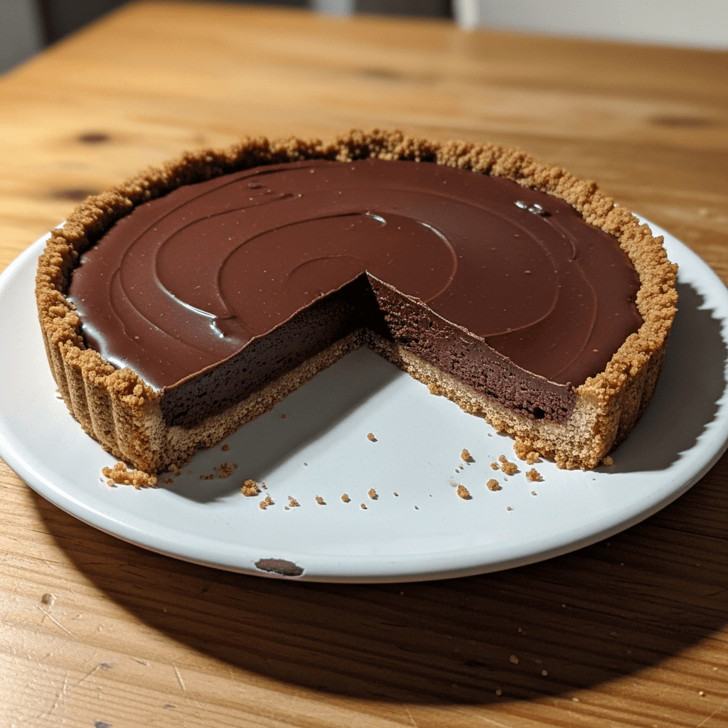 Decadent Chocolate Hazelnut Tart