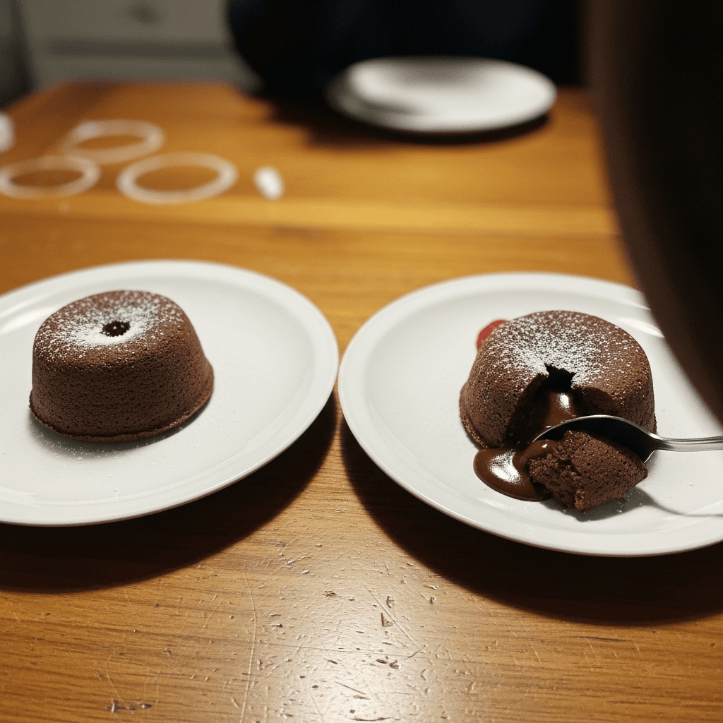 Nana Beth's Decadent Chocolate Lava Cakes