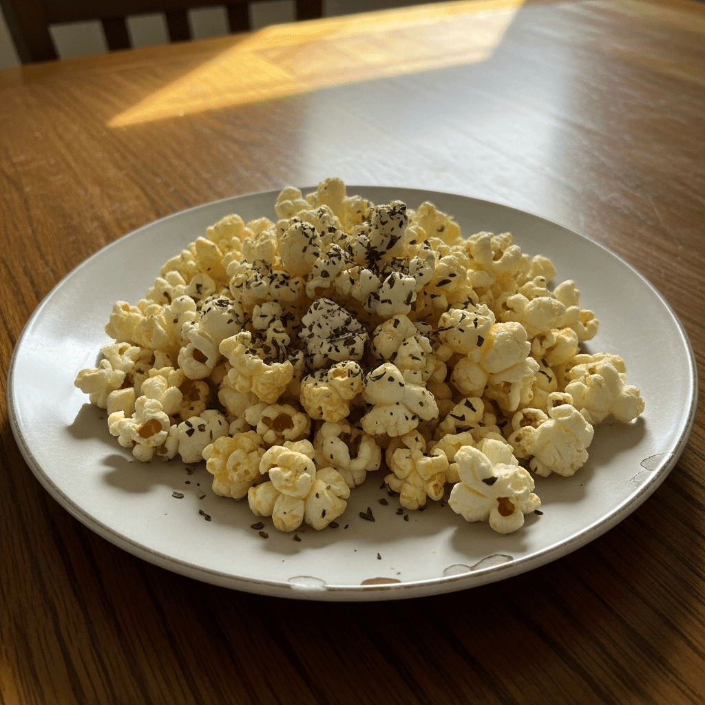 Nana Beth's Savory Herb and Cheese Popcorn