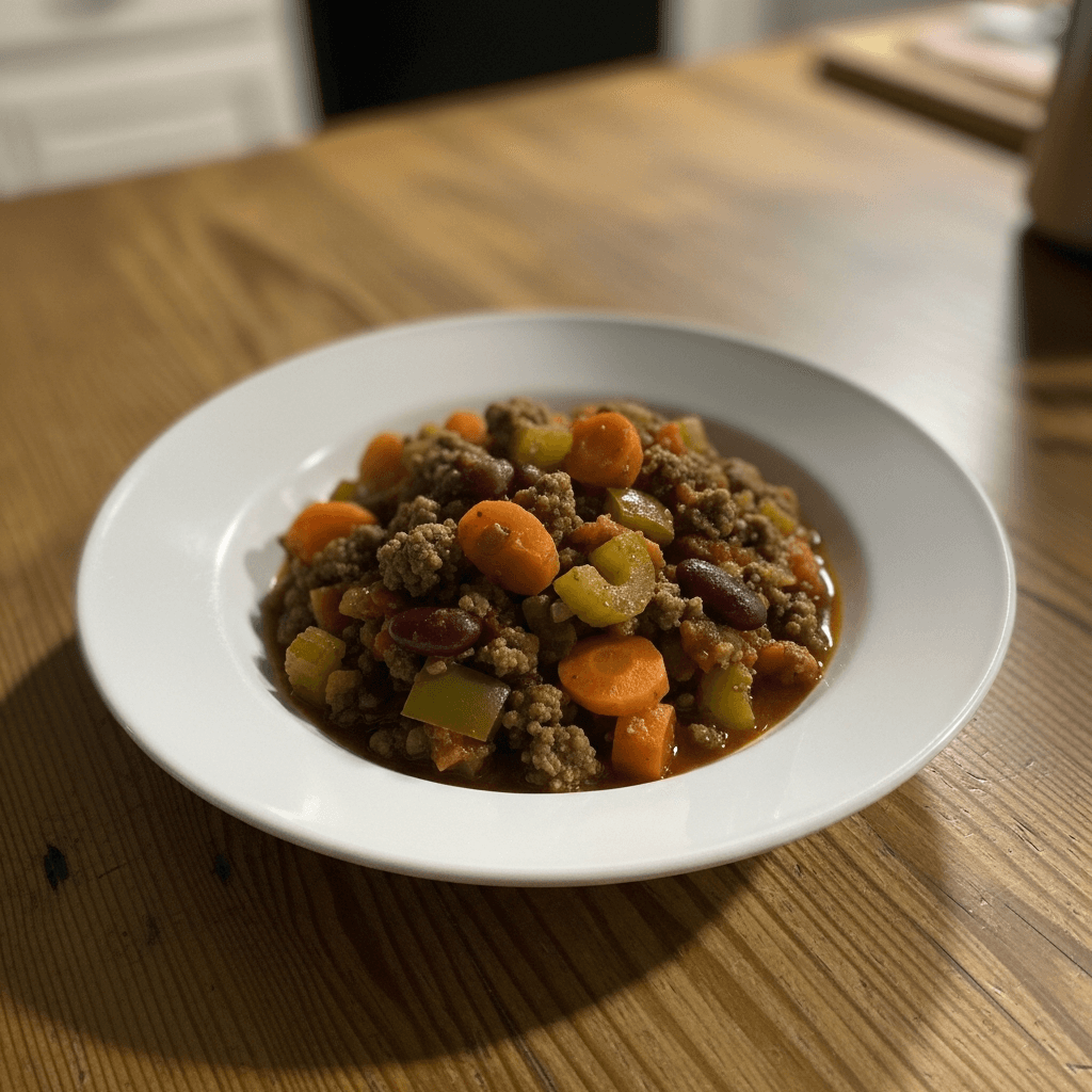 Nana Beth's Hearty Vegetable and Bean Chili